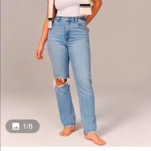 Abercrombie curve love ultra high rise jeans